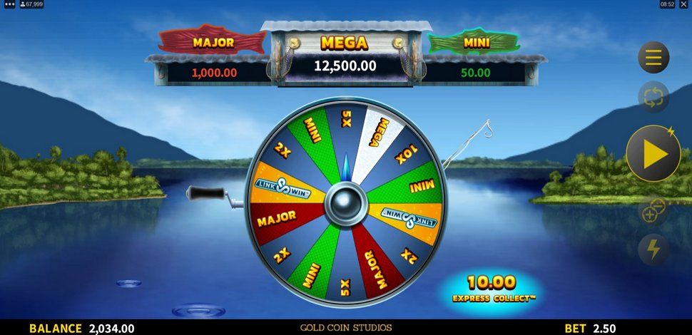 Fishing Floats of Cash Slot - Wheel Bonus