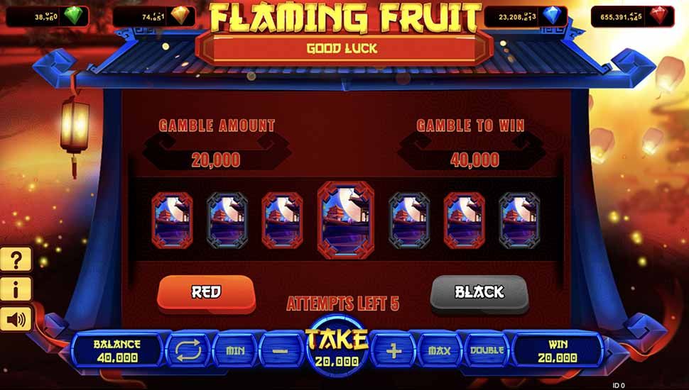 Flaming Fruit slot by Popok Gaming Double Feature