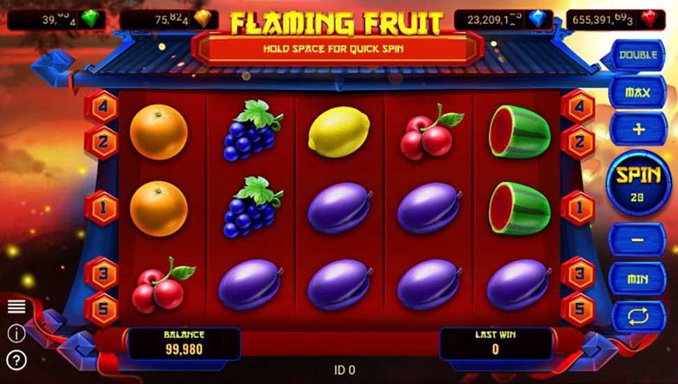 Flaming Fruit slot by Popok Gaming mobile