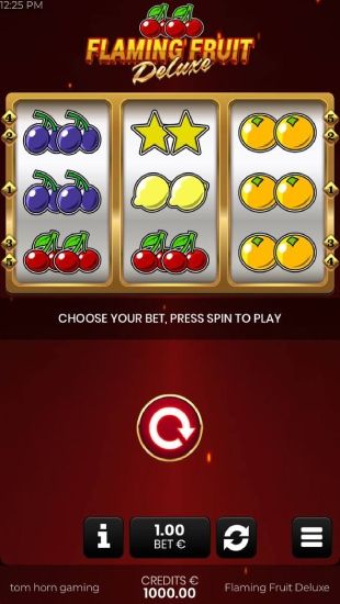 Flaming Fruit Deluxe slot mobile