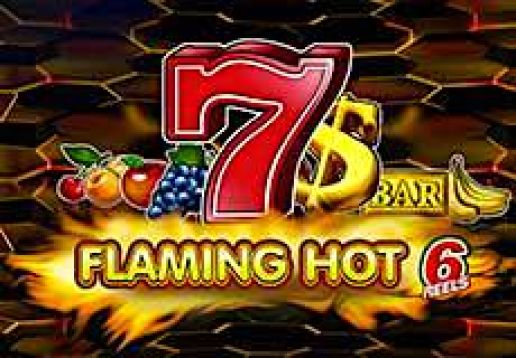 Flaming Hot 6 Reels logo