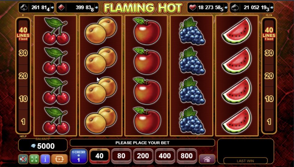 Flaming Hot Slot preview