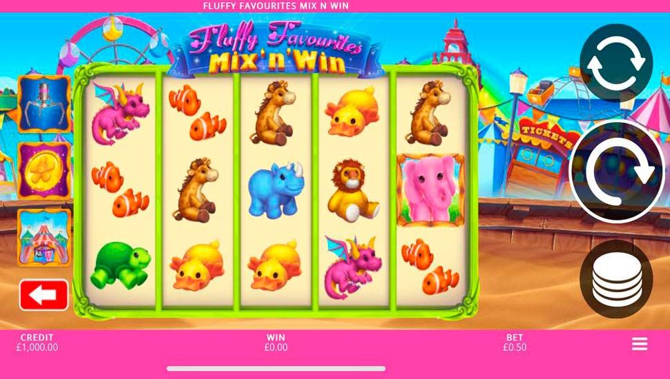 Fluffy Favourites Mix 'n' Win slot mobile