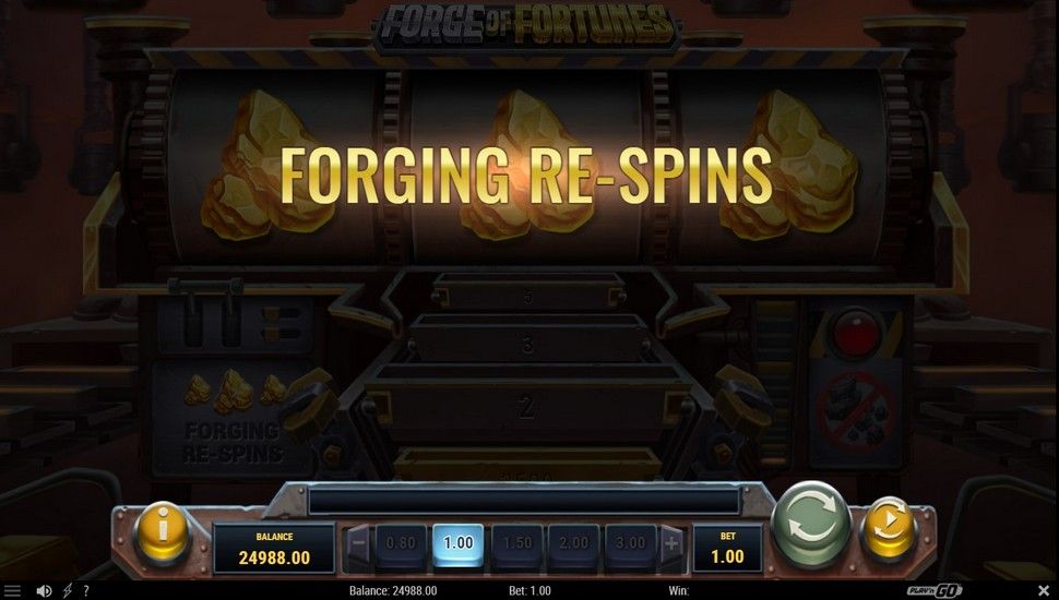 Forge of Fortunes Slot - Forging Re-Spins