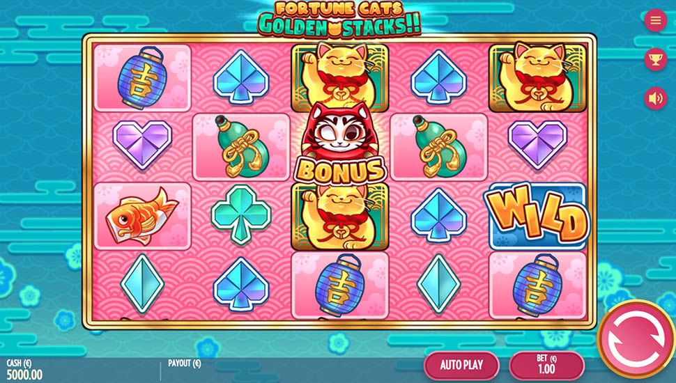 Fortune Cats Golden Stacks!! slot preview