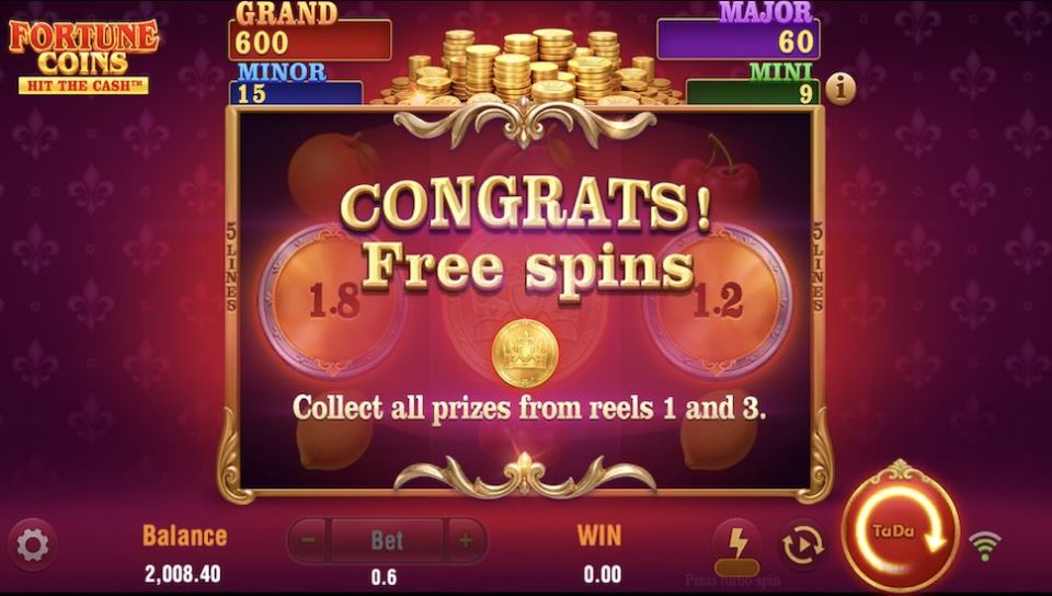 Fortune Coins slot Lock and Respin