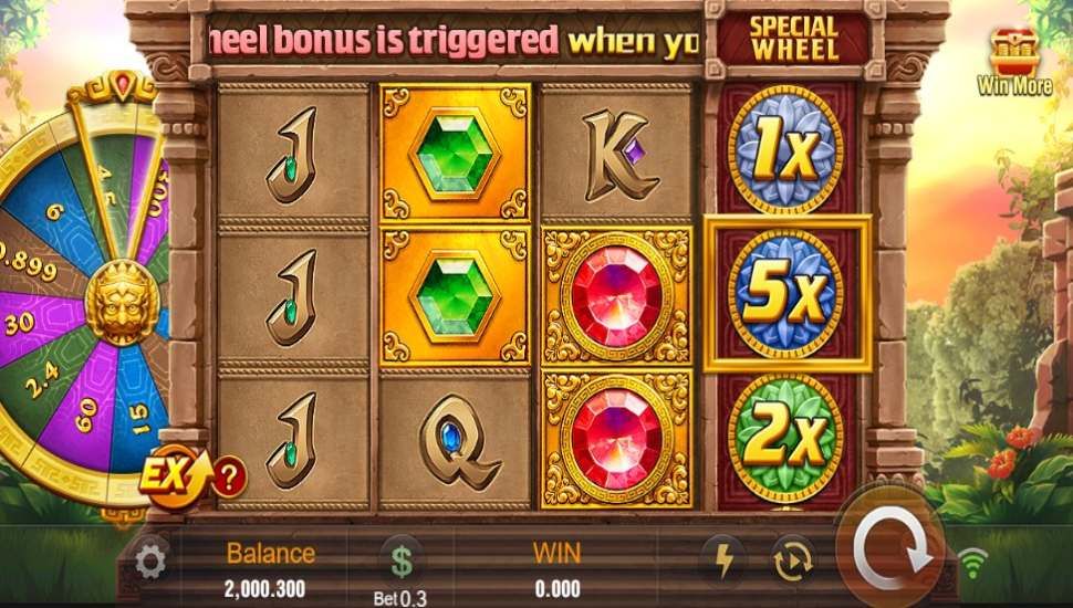 Fortune Gems 2 slot - gameplay