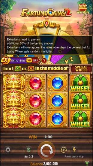 Fortune Gems 2 slot mobile