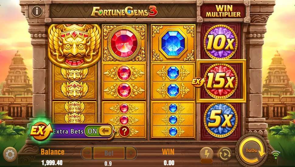 Fortune Gems 3 slot extra bets