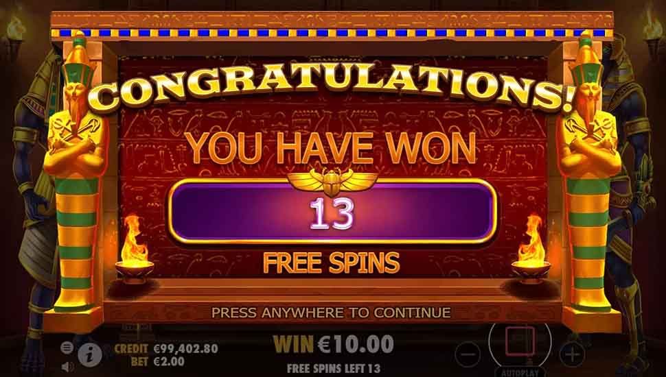 Fortune of Giza slot - free spins