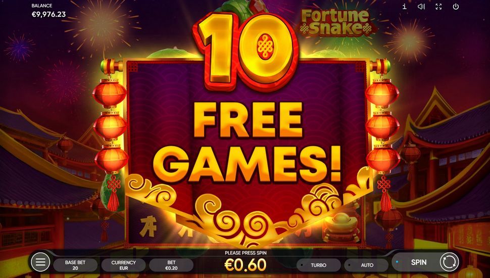 Fortune Snake slot Bonus