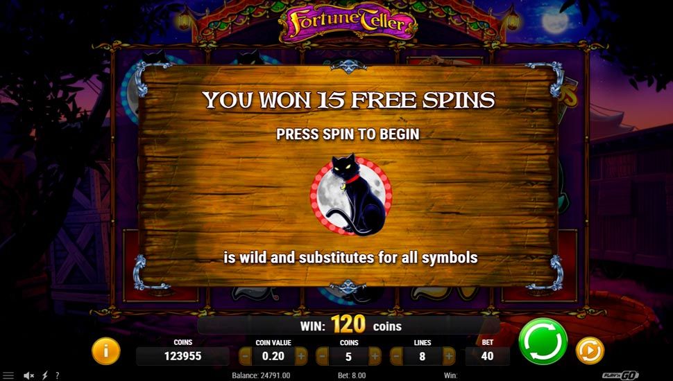 Fortune teller slot Free Spins