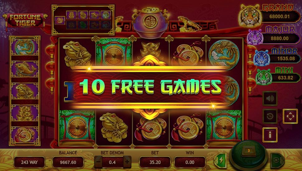 Fortune Tiger Slot - free games