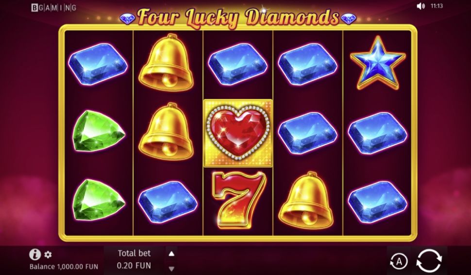 Four Lucky Diamonds
