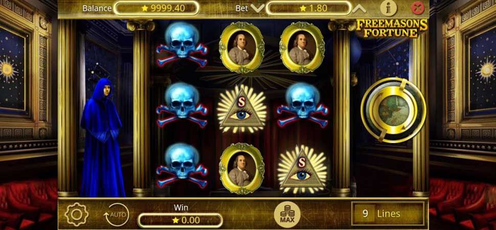 Freemasons Fortunes slot mobile