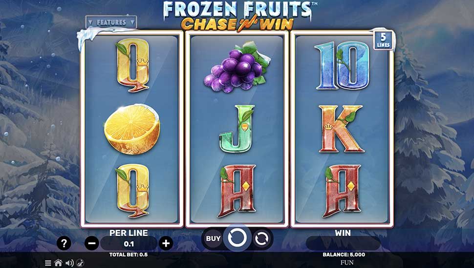 Frozen Fruits Chase 'N' Win