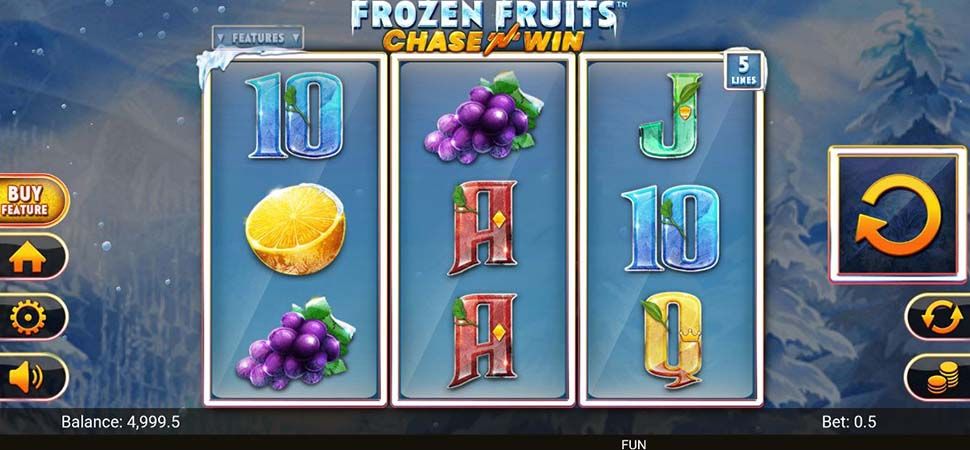 Frozen Fruits Chase N Win slot mobile