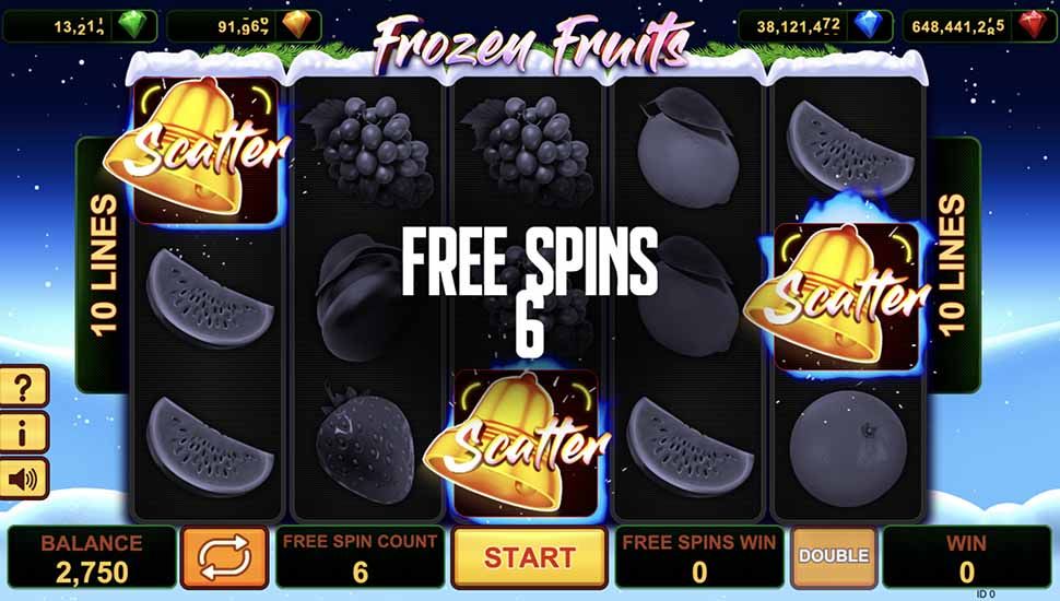 Frozen Fruits slot free spins