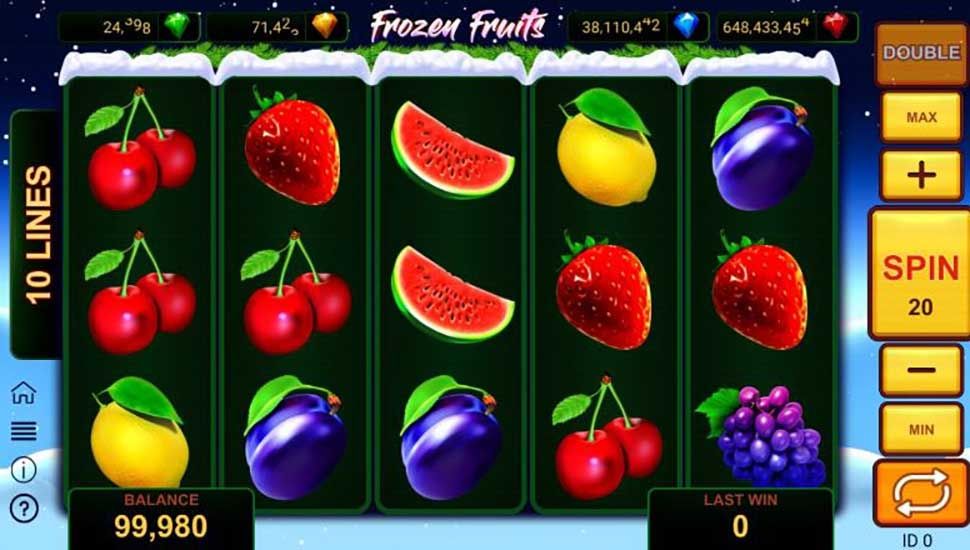 Frozen Fruits slot mobile