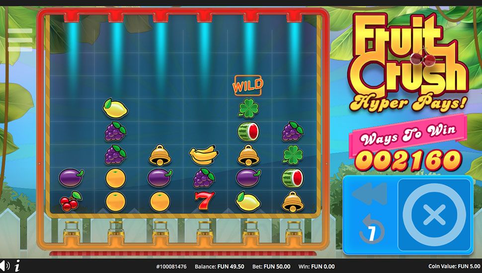 Fruit Crush Hyper Pays! slot - feature