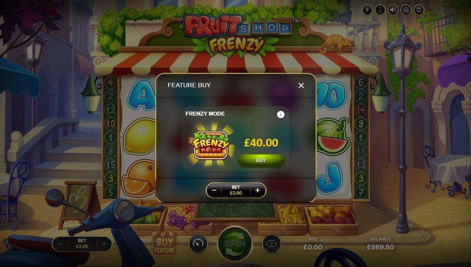 Fruit Shop Frenzy slot buy bonus