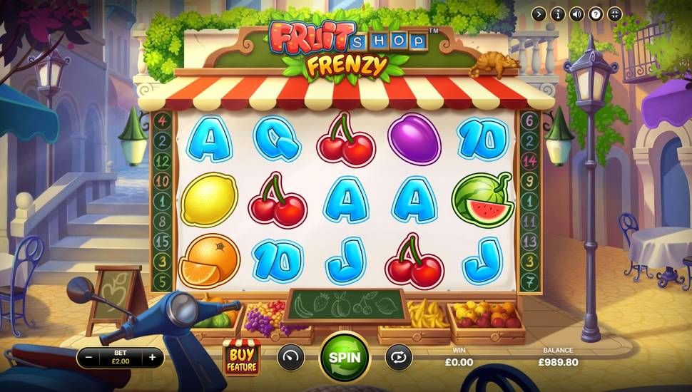 Fruit Shop Frenzy slot gameplay