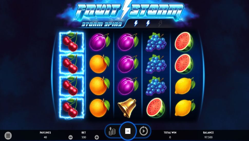 Fruit Storm slot - feature