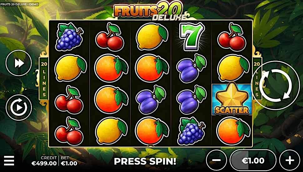 Fruits 20 Deluxe slot mobile