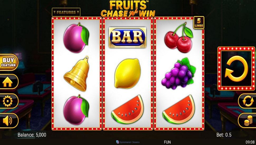 Fruits Chase ‘N’ Win Slot Mobile