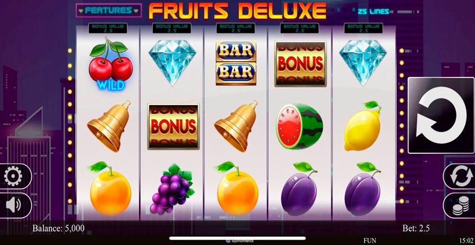 Fruits Deluxe slot mobile