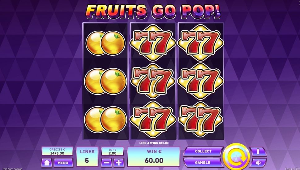 Fruits Go Pop Slot preview