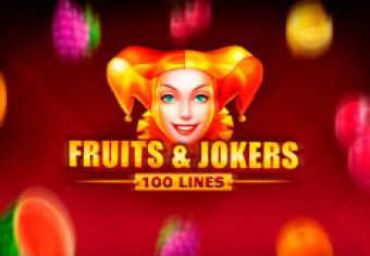 Fruits Jokers: 100 lines logo