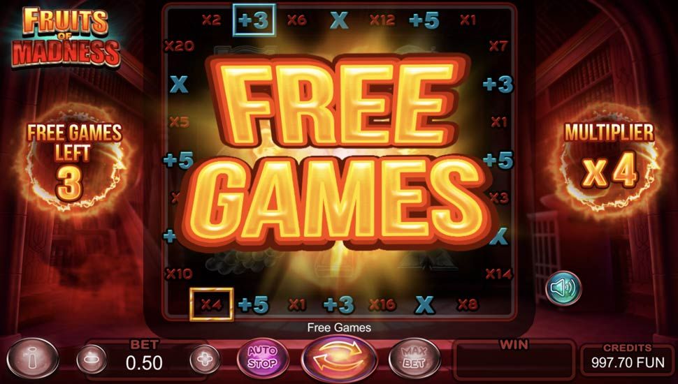 Fruits of Madness slot free game
