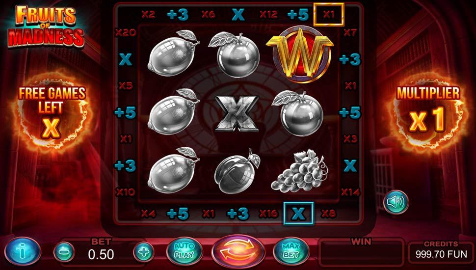 Fruits of Madness slot gameplay