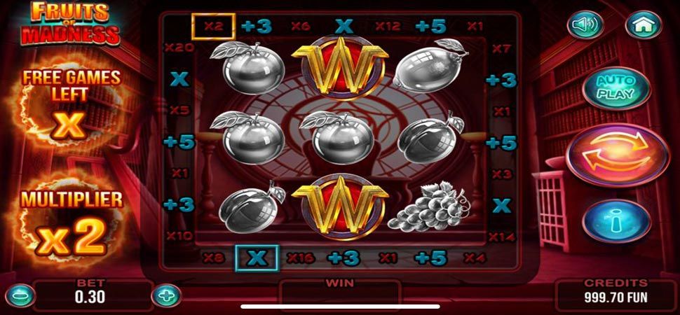 Fruits of Madness slot mobile