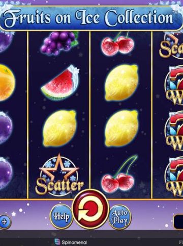 Fruits On Ice Collection 10 Lines slot