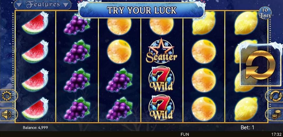 Fruits On Ice Slot Mobile