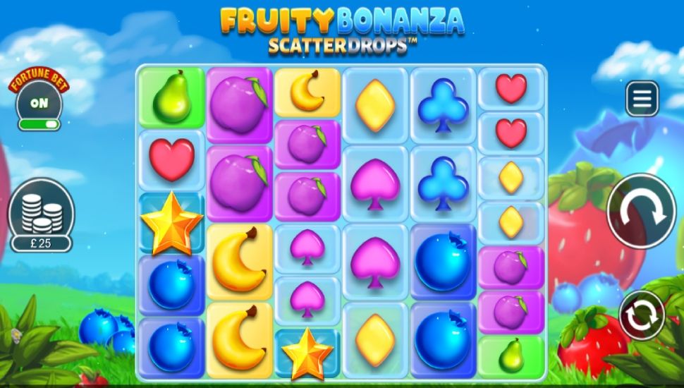 Fruity Bonanza Scatter Drops - Bonus Features