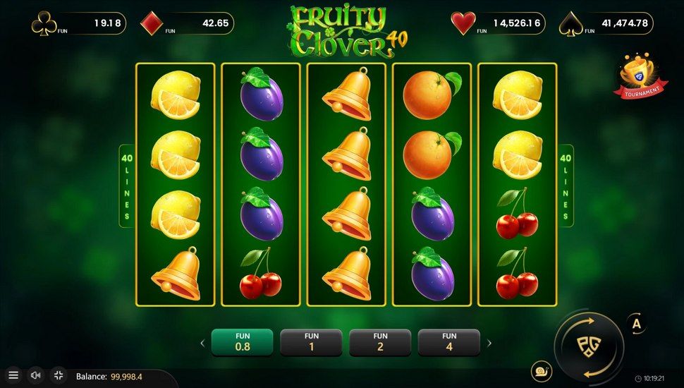 Fruity Clover 40 slot gameplay