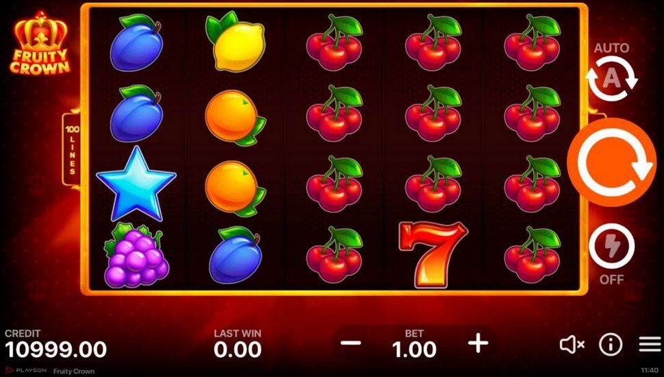 Fruity Crown Slot Mobile