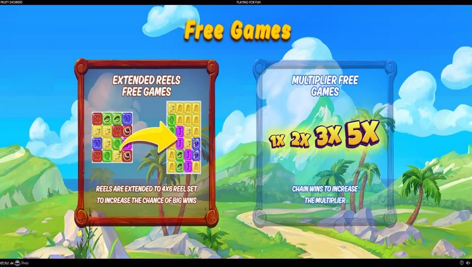 Fruity Showers Slot - Free Games