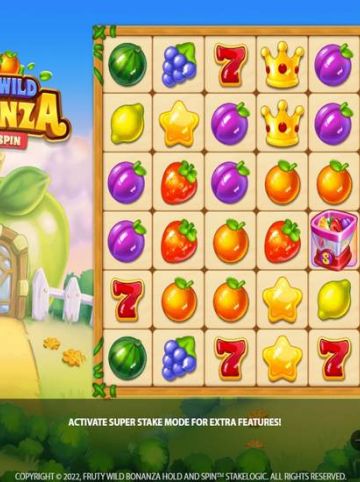 Fruity Wild Bonanza Hold & Spin