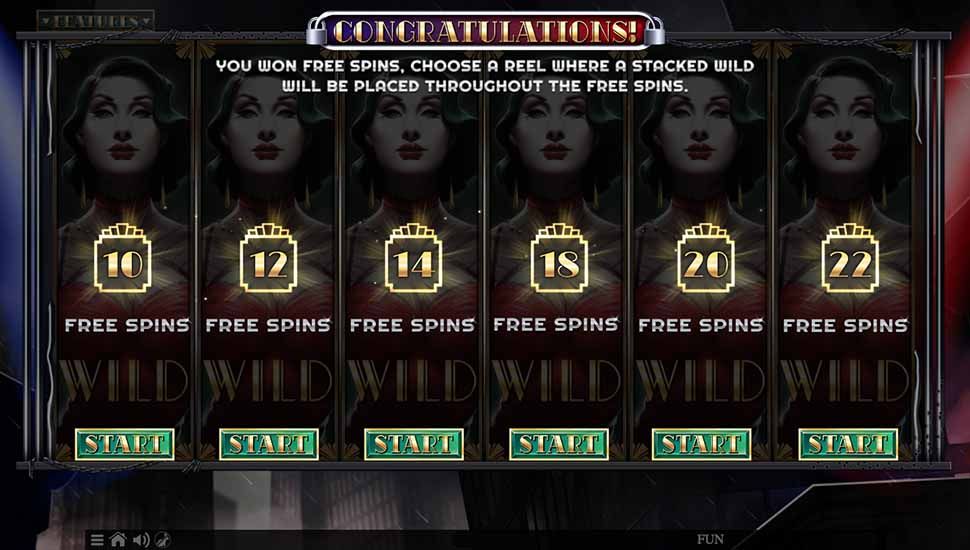 Gangster's Gold On The Run slot free spins