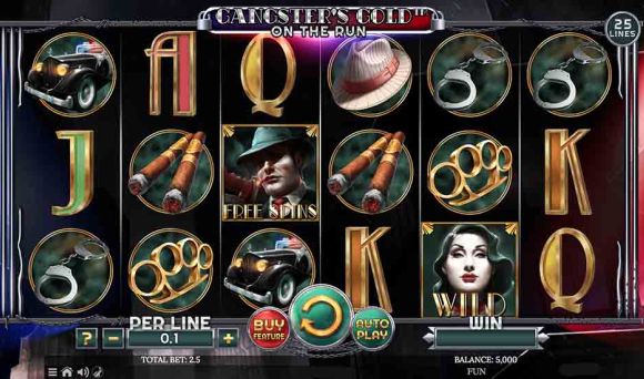 Gangster's Gold On The Run