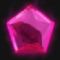 Pink stone symbol