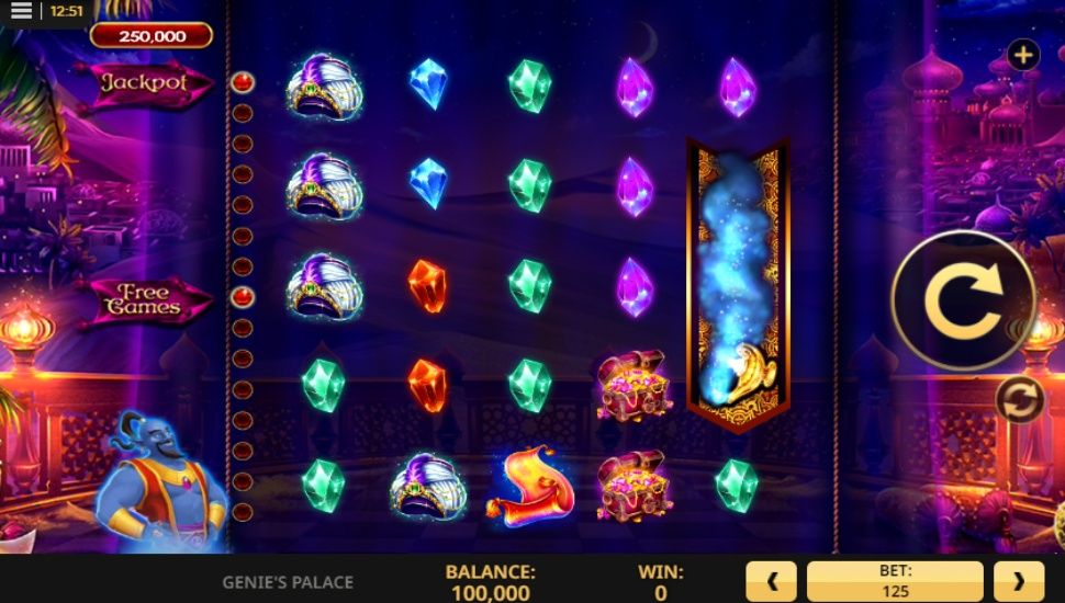 Genie's Palace Online Slot by High 5 Games