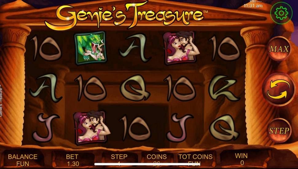 Genies treasure slot mobile
