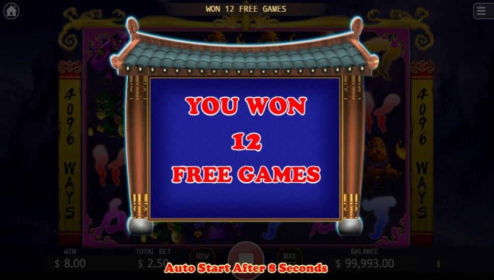 Ghosts fortune slot - free spin
