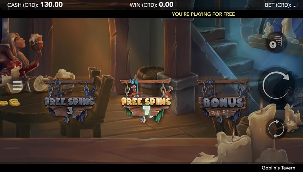 Goblin-s Tavern slot bonus free spins