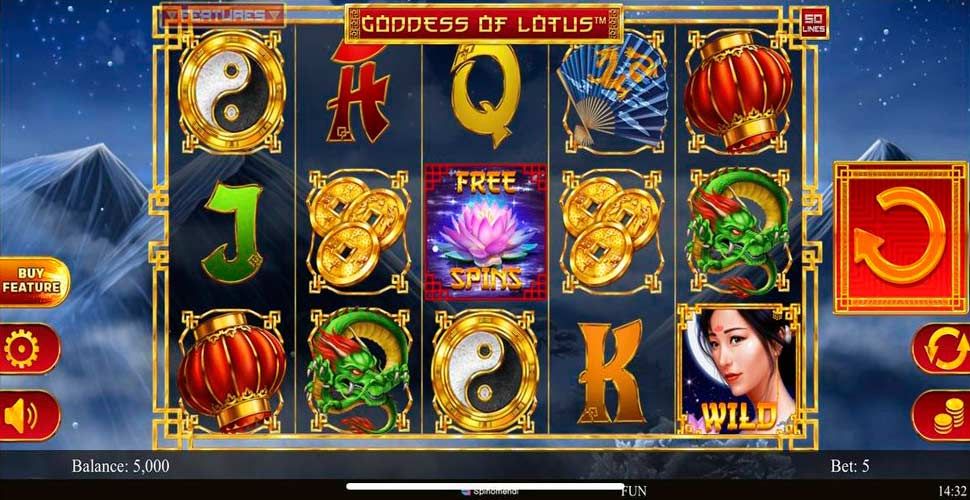 Goddess Of Lotus slot mobile